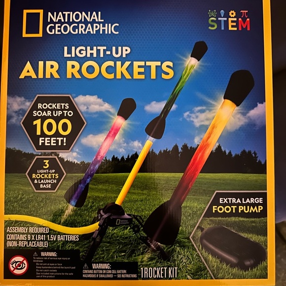 National Geographic | Other | National Geographic 3 Lightup Led Air ...